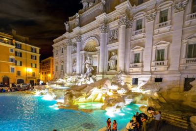 trevi fountain trevi fountain